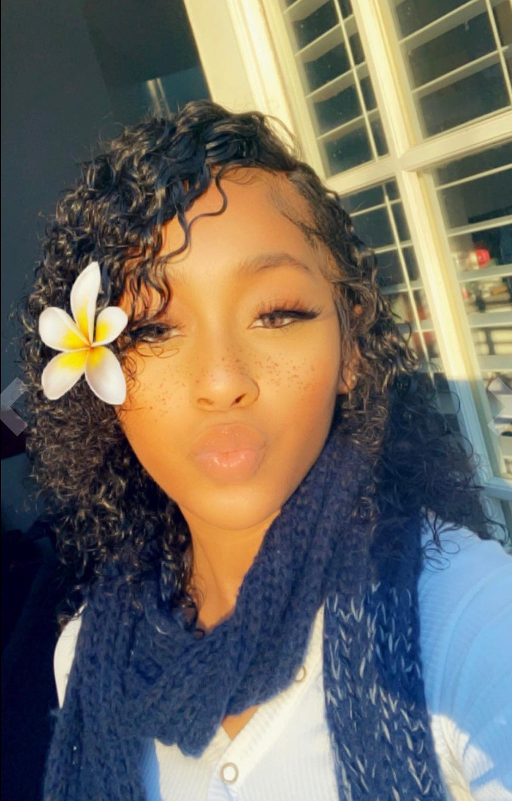 10” Lace Front Wig Brazilian Curly